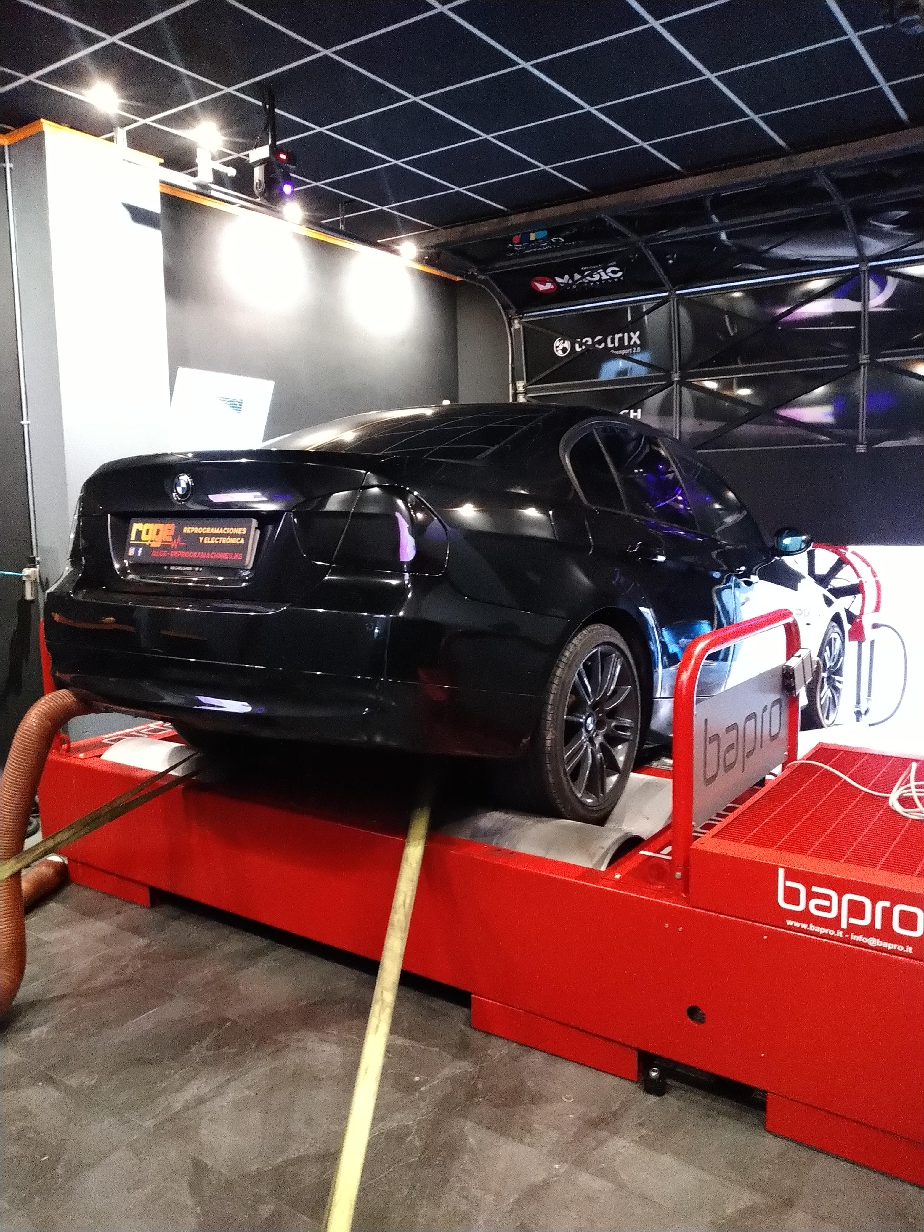 BMW 320d E90 Repro Stage 1 @ Rage Reprogramaciones