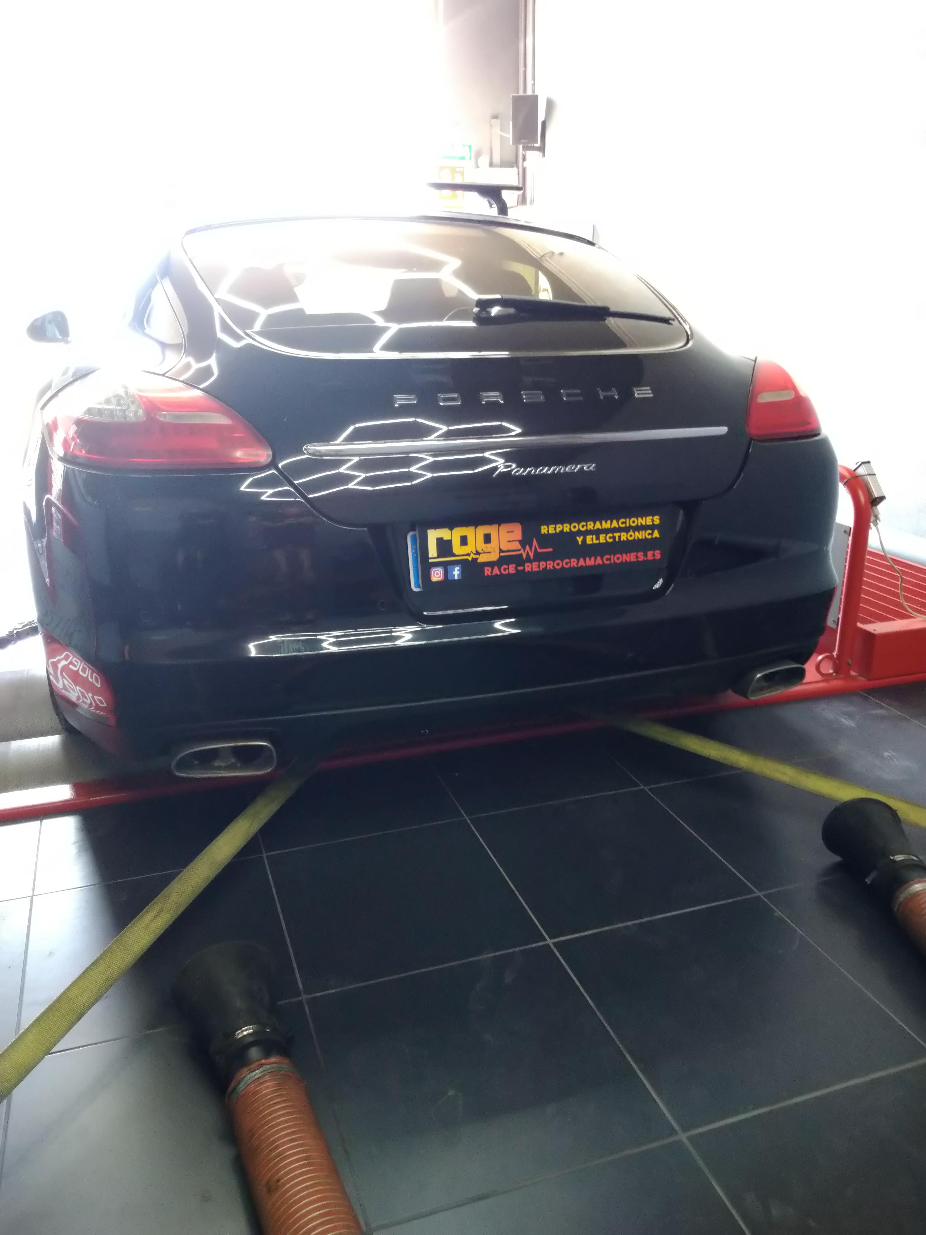 Porsche Panamera Repro Stage 1 @ Rage Reprogramaciones